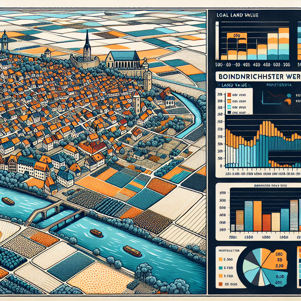 Einfluss des Bodenrichtwerts auf Grundstückspreise in Heidelberg